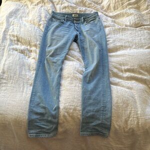 Buck Mason Light Blue Straight Men Jeans
